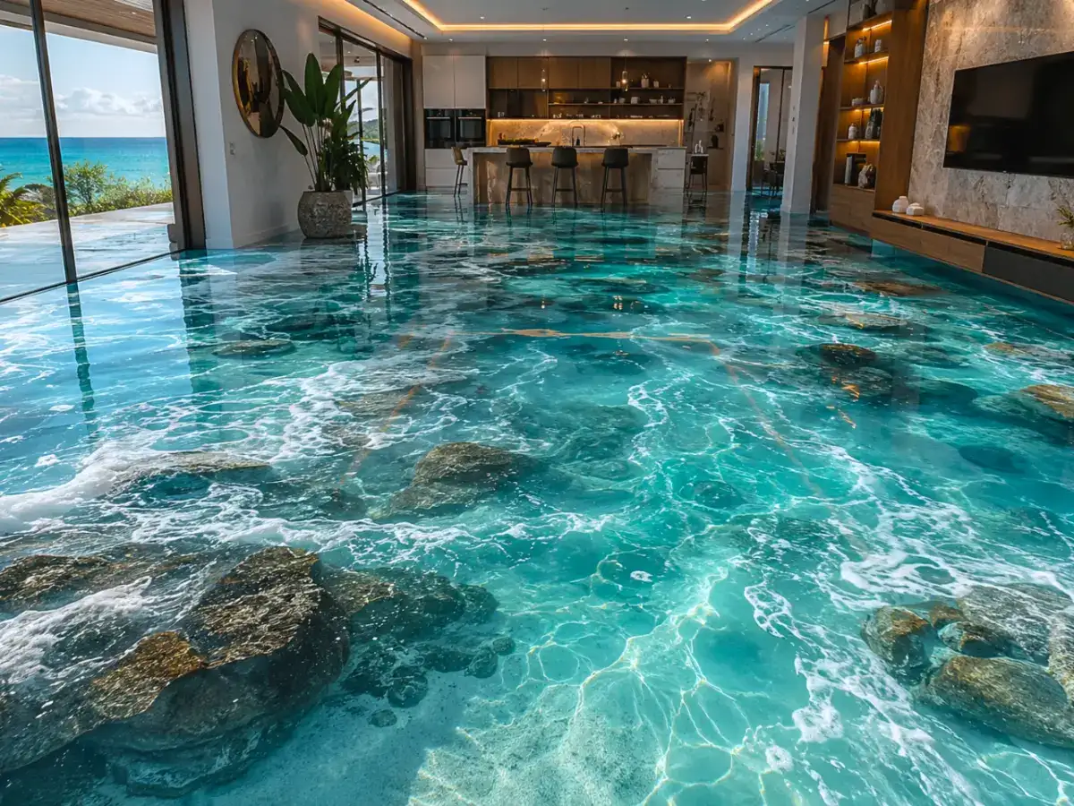 3D Epoxy — Forest Effect