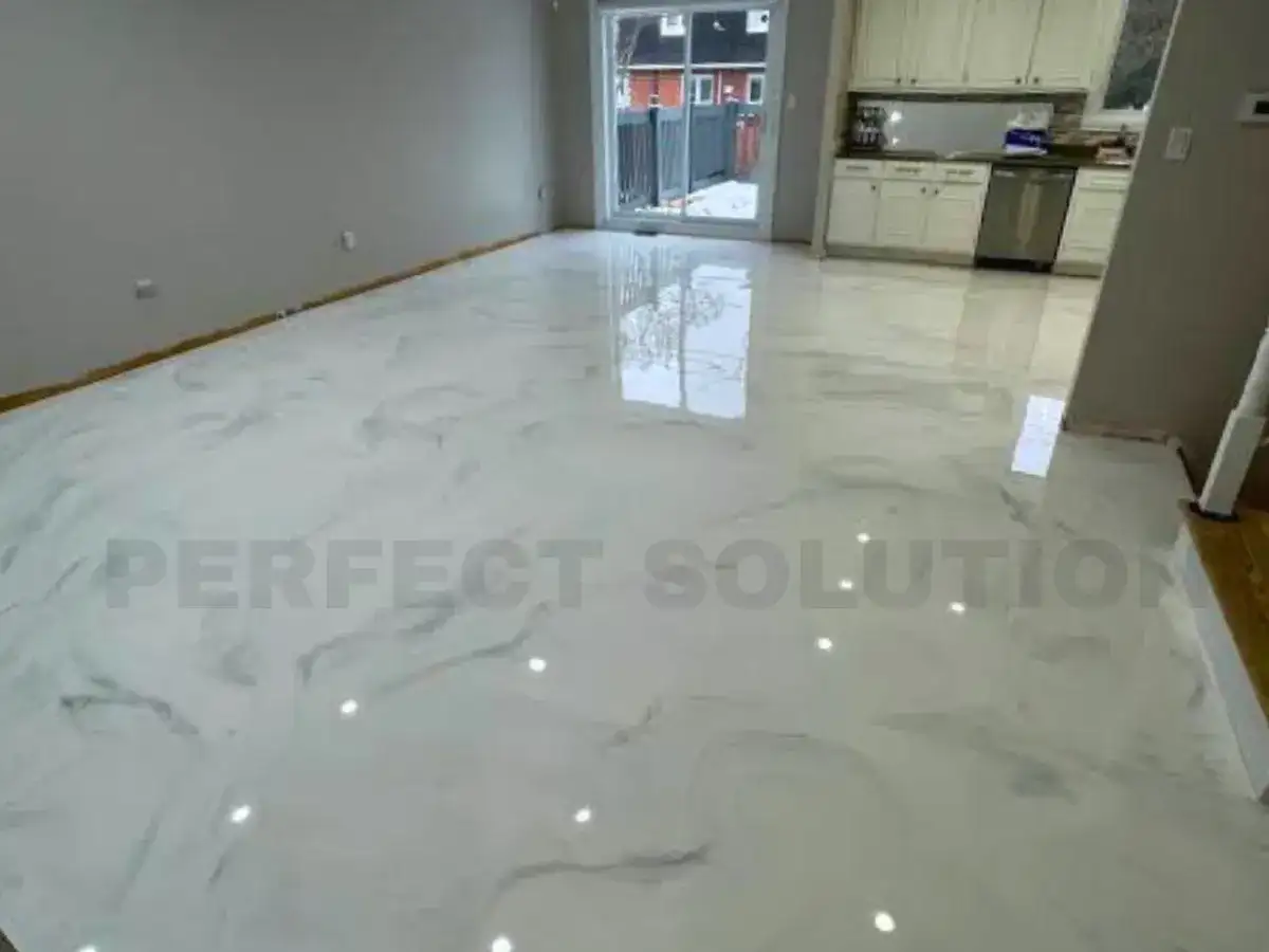 Metallic Epoxy — Blue Ocean Effect