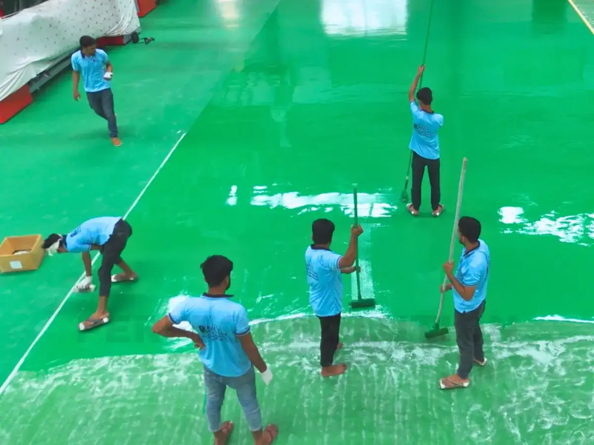 PU Flooring — Pharmaceutical Plant