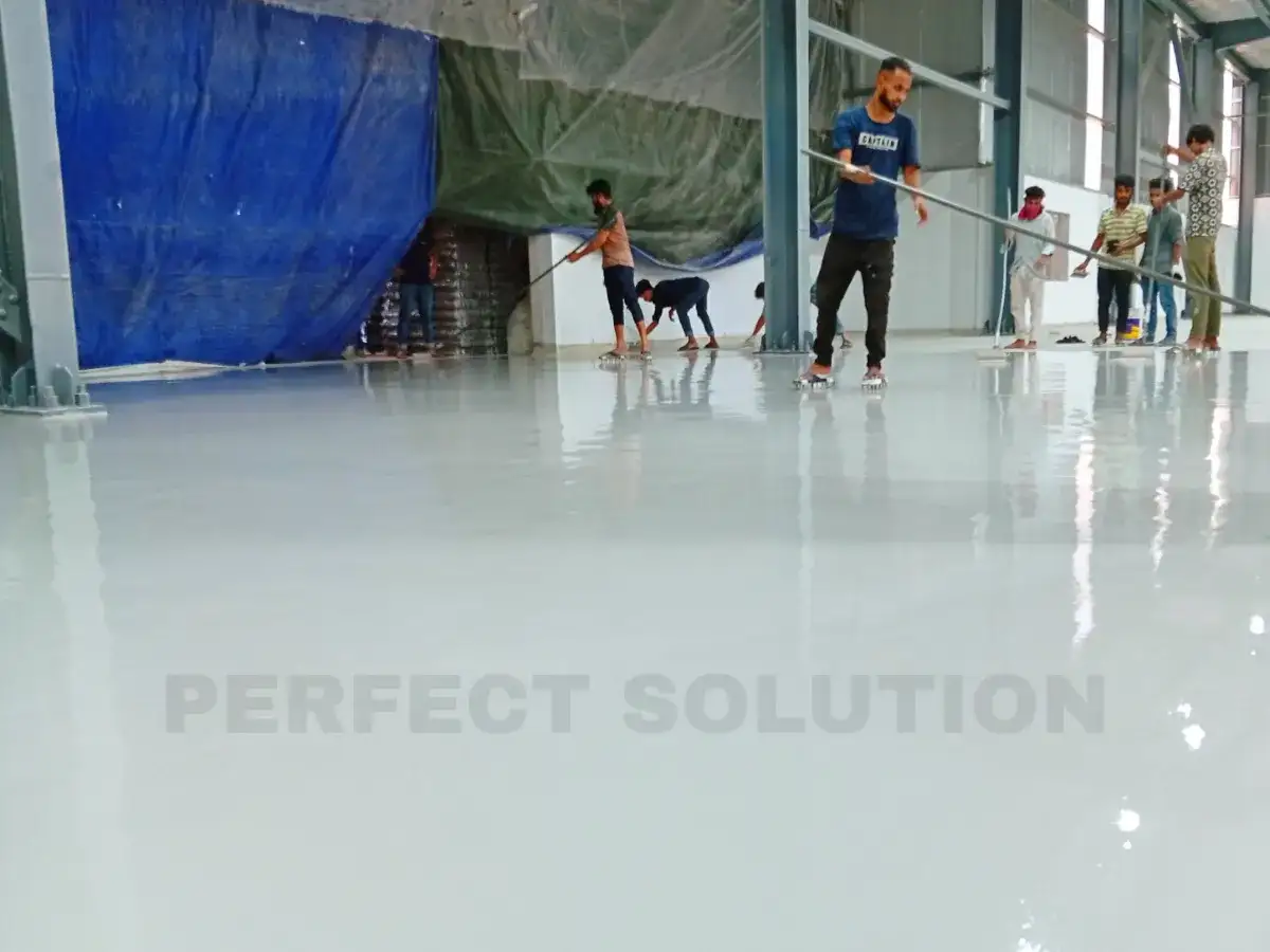 PU Flooring — Cold Storage Facility